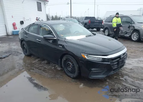 2021 Honda Insight Touring из США, поврежденный, VIN 19XZE4F91ME001032